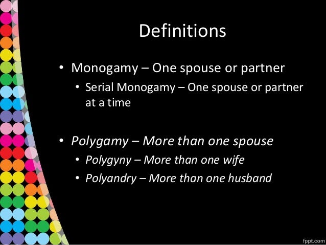 Monogomous meaning